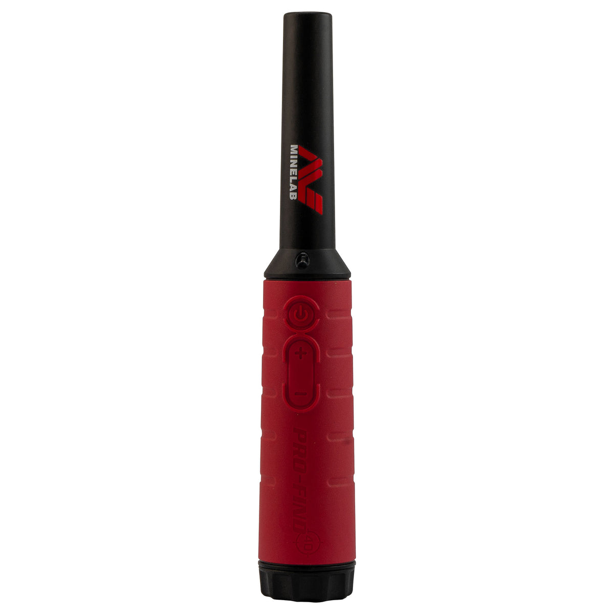Minelab Pro-Find 40 pinpointer tip and LED flashlight close-up