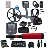 Minelab CTX 3030 Metal Detector with Pro-Find 40 and Serious Detecting Accessory kit