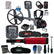 Minelab CTX 3030 with bag and pinpointer with accessories on white background