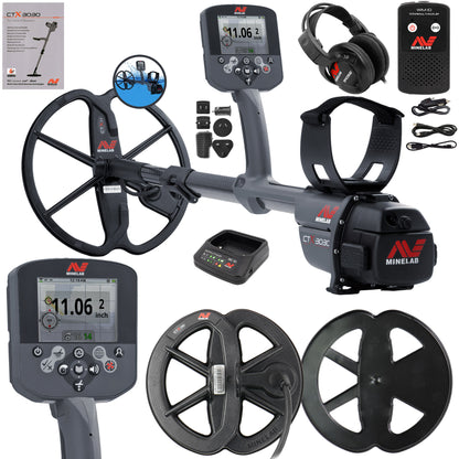 Minelab CTX 3030 with CTX 6" Waterproof DD Coil