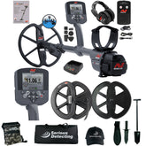 Minelab CTX 3030 Metal Detector with CTX 6' Waterproof DD Coil and Serious Detecting Accessory kit