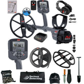 Minelab CTX 3030 Waterproof Metal Detector + 3 Coils and Serious Detecting Kit