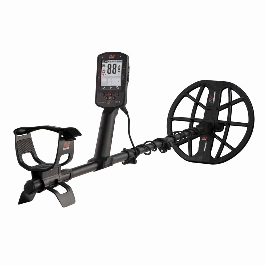 Minelab Manticore metal detector fully assembled with M11 11 in DD coil