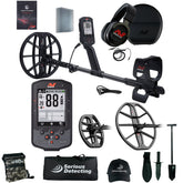 MINELAB Manticore High Power Metal Detector with M8 & M15 Coils and Serious Detecting Accessory kit