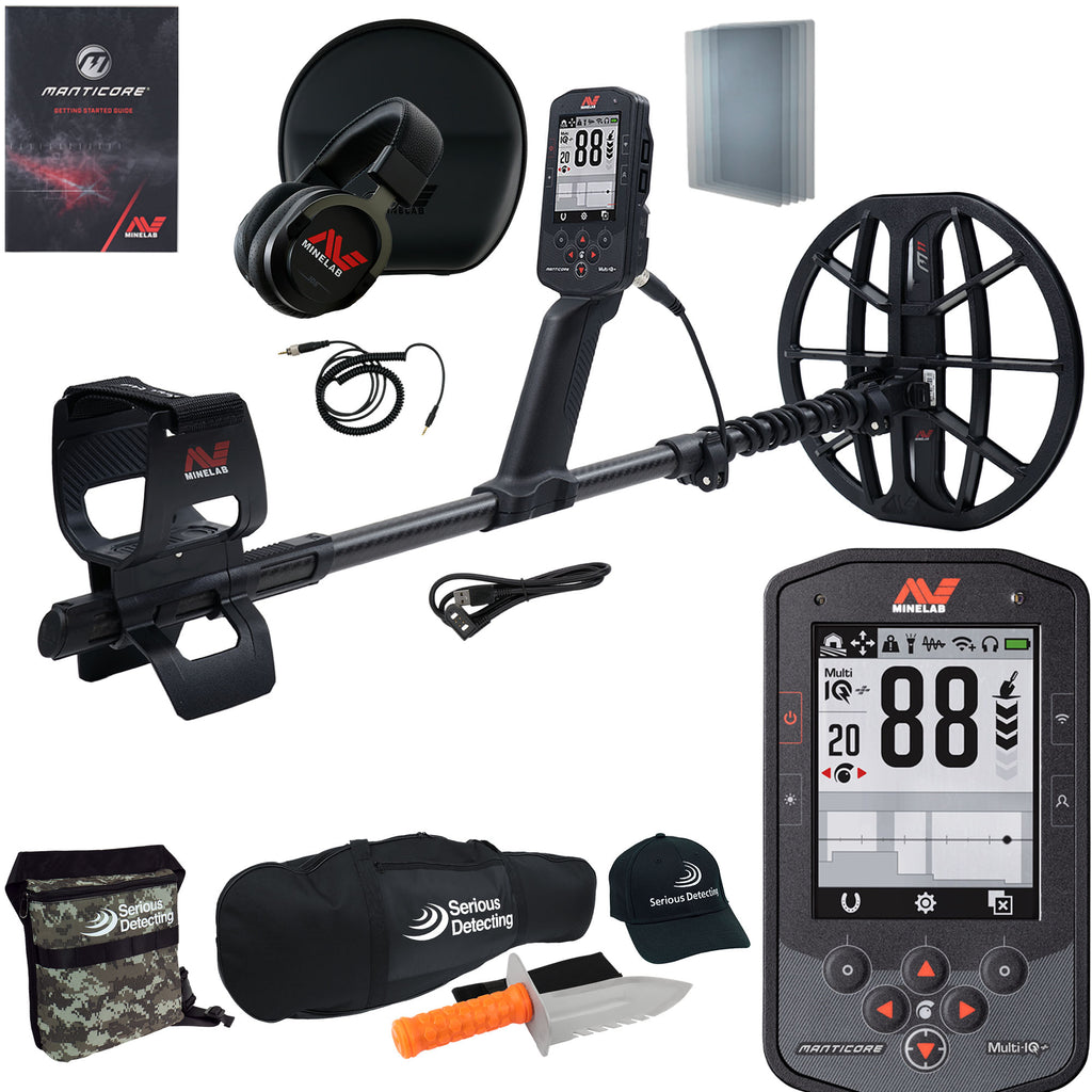 MINELAB Manticore High Power Metal Detector Starter Package - PKSD ...