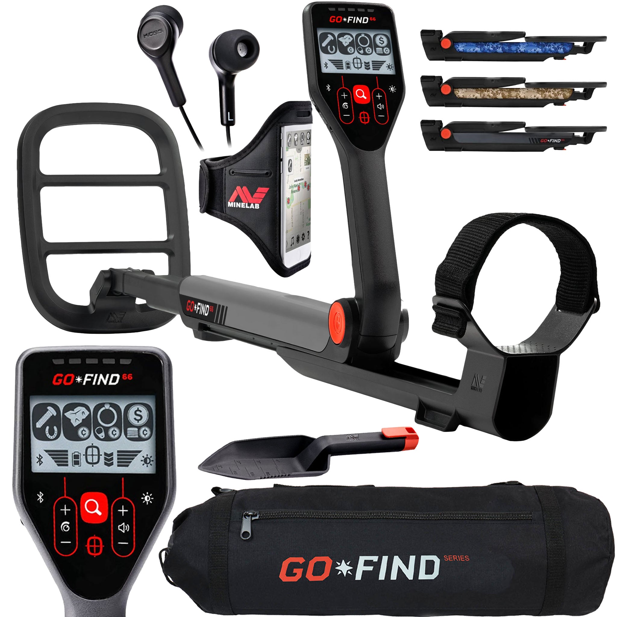 Minelab GO-FIND 66 Metal Detector Starter Package