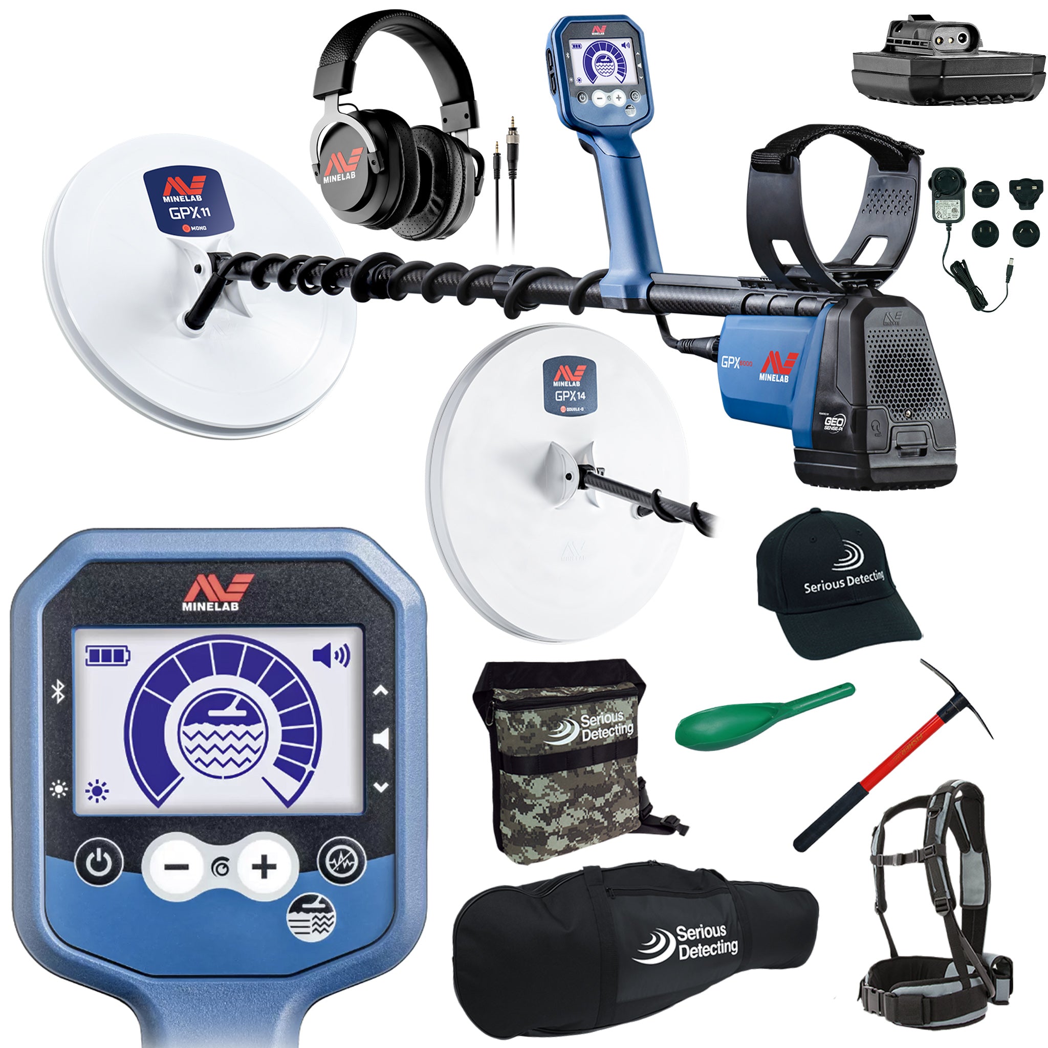 Minelab GPX 6000 Metal Detector Starter Package - PKSD