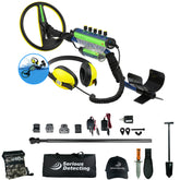 Minelab Excalibur II 1000 BBS Multi-Frequency Metal Detector and Serious Detecting Kit
