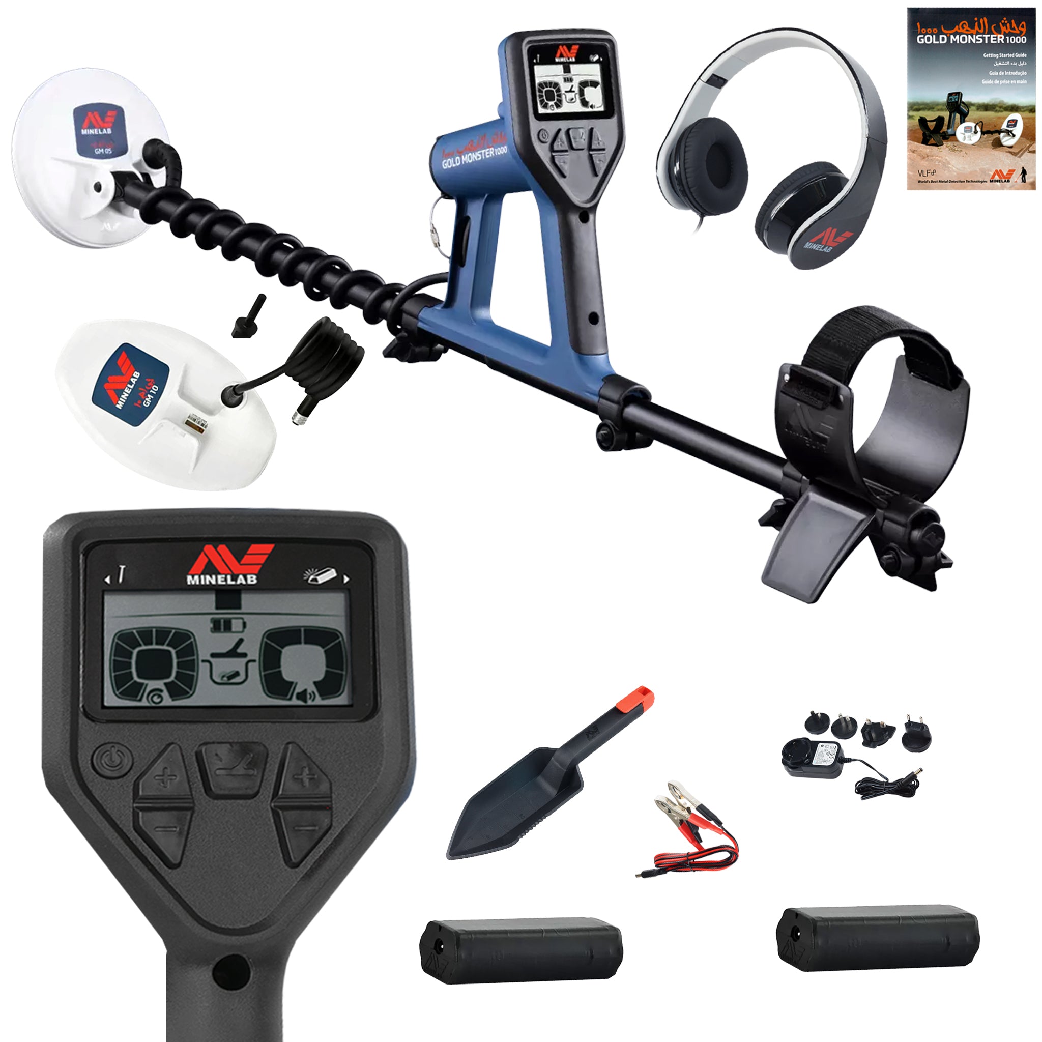 Minelab Gold Monster Metal Detector with Extra Battery