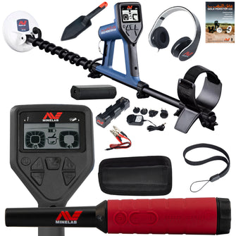 Minelab GOLD MONSTER 1000 Metal Detector with "5 Coil with FREE Pro-Find 40 Pinpointer