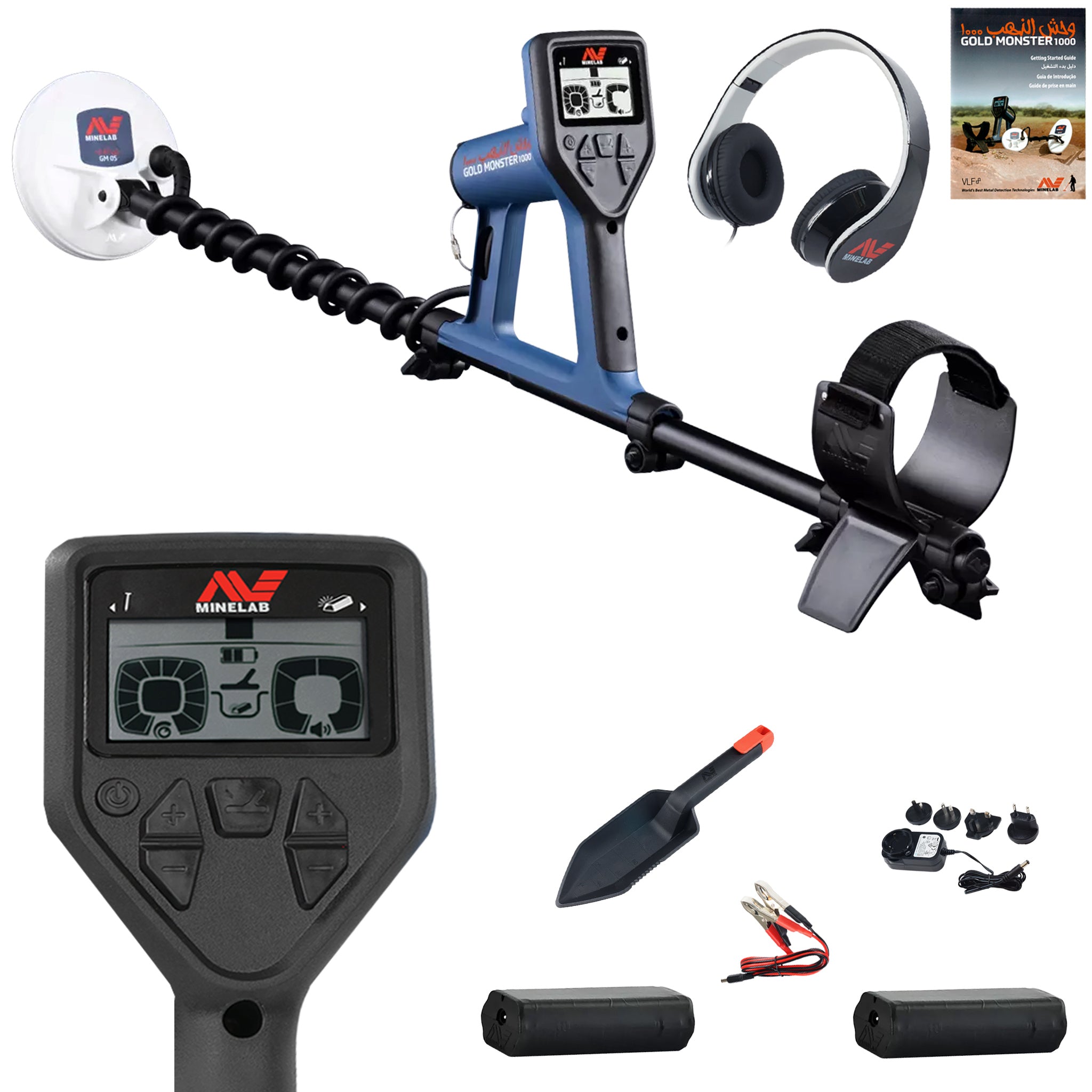 Minelab GOLD MONSTER 1000 Metal Detector - Military Discount