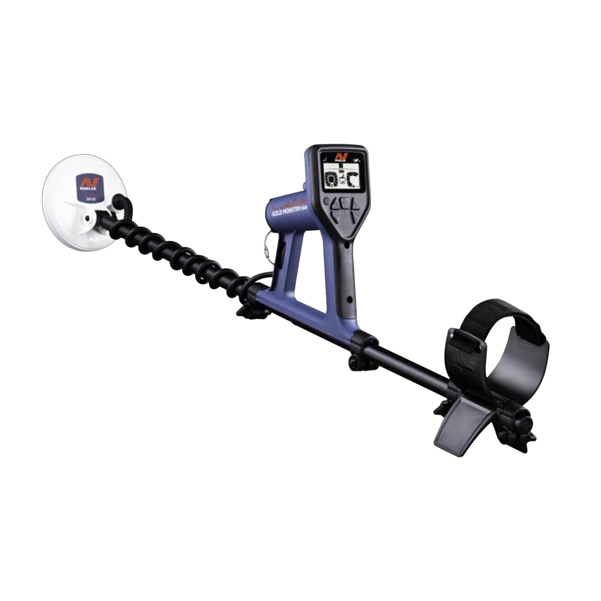 Gold Monster 1000 metal detector display showing automatic operation settings