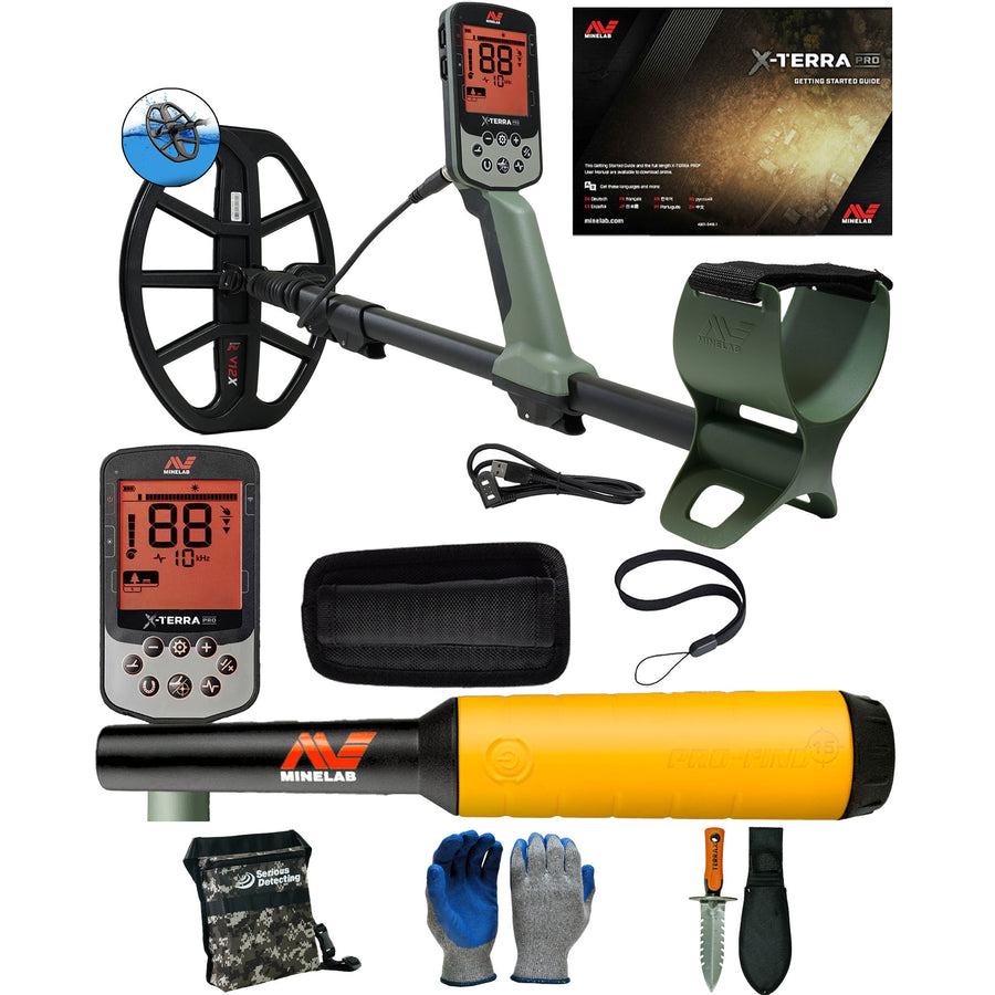 Minelab X-TERRA PRO with Pro-Find 15