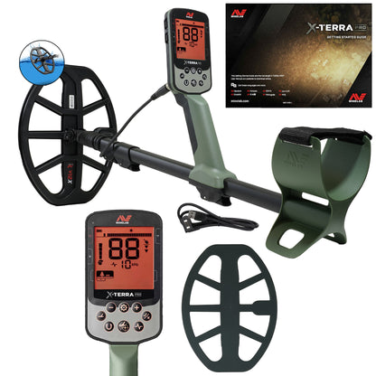 Minelab X-Terra Pro Beach Bundle: Waterproof Metal Detector with Complete Recovery Kit