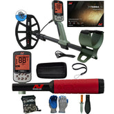 Minelab X-TERRA PRO Metal Detector with Pro-Find 40 with Serious Detecting Kit