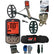 Minelab X-TERRA ELITE Waterproof Metal Detector with Carry Bag and Serious Detecting accessory kit with pouch, gloves, and digging knife
