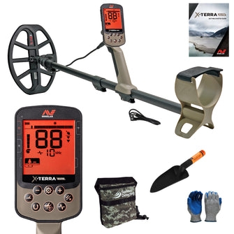 Minelab X-TERRA ELITE Waterproof Metal Detector Starter Package - PKSD