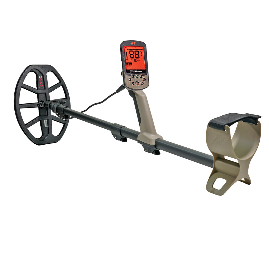 Minelab X-TERRA ELITE V12X 12x9 in Double-D waterproof search coil with skid plate