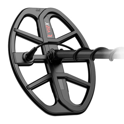 Minelab X-TERRA ELITE metal detector collapsed to 25 in for transport