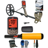 Minelab X-TERRA ELITE Waterproof Multi-IQ Metal Detector with Pro-Find 20 Pinpointer and Serious Detecting Kit