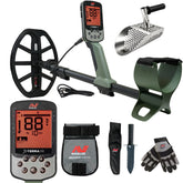 Minelab X-Terra Pro Beach Bundle: Waterproof Metal Detector with Complete Recovery Kit