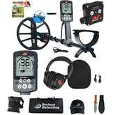 Minelab EQUINOX 800 Multi-IQ Metal Detector and Serious Detecting Kit
