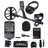 Minelab EQUINOX 700 Multi-IQ Metal Detector with 11" Coil and Serious Detecting Accessory Bundle