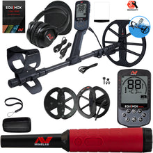 Minelab EQUINOX 900 Multi-IQ Metal Detector with 11" and 6" Coils  and Pro-Find 40