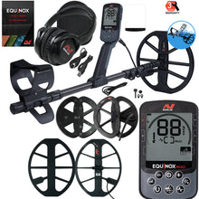 Minelab EQUINOX 900 Multi-IQ Metal Detector with 11", 6" coil and FREE 15 X 12" EQX 15