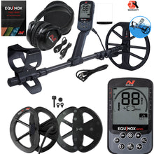 Minelab EQUINOX 900 Multi-IQ Metal Detector with 11", 6" coil and FREE 15 X 12" EQX 15