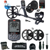 Minelab EQUINOX 900 Multi-IQ Metal Detector with 11" and 6" Coils and accessories
