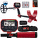 Minelab VANQUISH 340 bundle contents showing detector, Pro-Find 40, bag and accessories