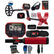 Minelab VANQUISH 440 Metal Detector w/  Pro-Find 40 and Carry Bag and Serious Detecting accessory kit with pouch, gloves, and digging knife
