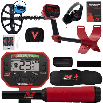 Minelab VANQUISH 540 Metal Detector with Pro-Find 40 and Carry Bag