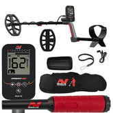 Minelab VANQUISH 360 waterproof metal detector with 10x7 DD coil and Pro-Find 40 pinpointer