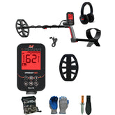 Minelab VANQUISH 460 Waterproof Multi-Frequency Metal Detector and Serious Detecting Kit