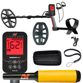Minelab VANQUISH 560 Pro Pack Waterproof Multi-Frequency Metal Detector with V12x Coil, V8x Coil, PRO-FIND 15 Pinpointer, and accessories