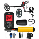Minelab VANQUISH 560 Pro Pack Waterproof Multi-Frequency Metal Detector with V12x Coil, V8x Coil, and PRO-FIND 15 Pinpointer
