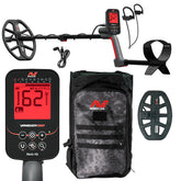 Minelab VANQUISH 560 Pro Pack Waterproof Multi-Frequency Metal Detector with V12x Coil, V8x Coil, and Backpack