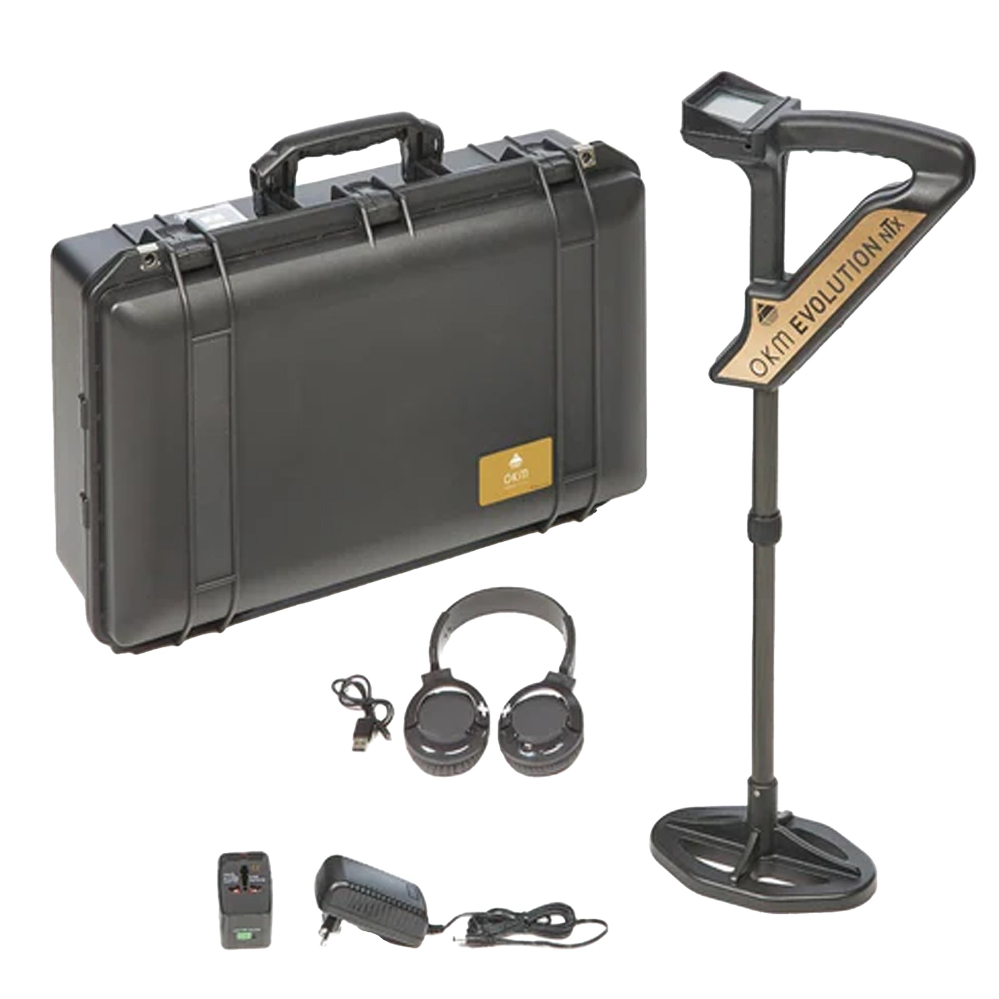 OKM Evolution NTX Metal Detector with 3D Ground Scan Technology