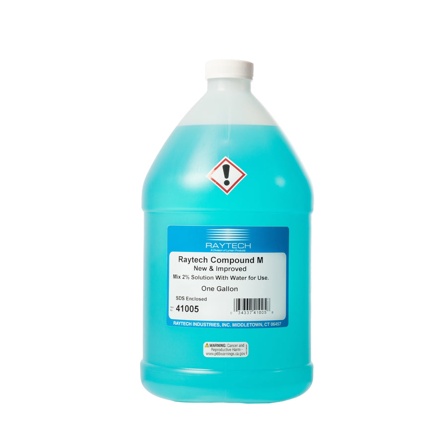 Raytech Compound M liquid burnishing compound, 1 gallon jug