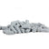 Raytech ceramic finishing media angle cut cylinder cone pieces with aluminum oxide coating for steel deburring