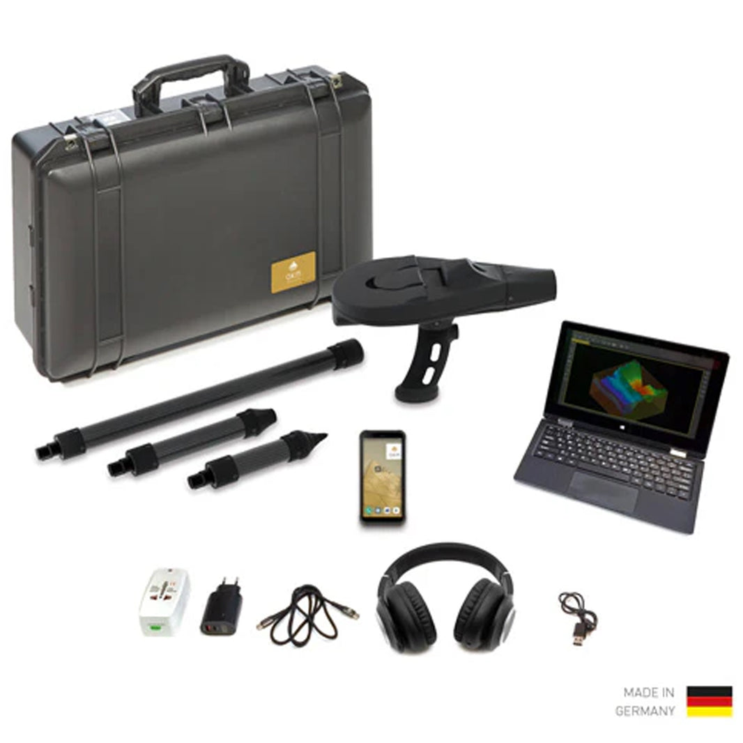 OKM Delta Ranger Professional Metal Detector with Multiple Scan Modes with Long-Range, Thermo Scan, and 3D Ground Scan