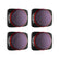 Freewell Bright Day 4K Series 4-Pack ND/PL Filters for DJI Air 2S