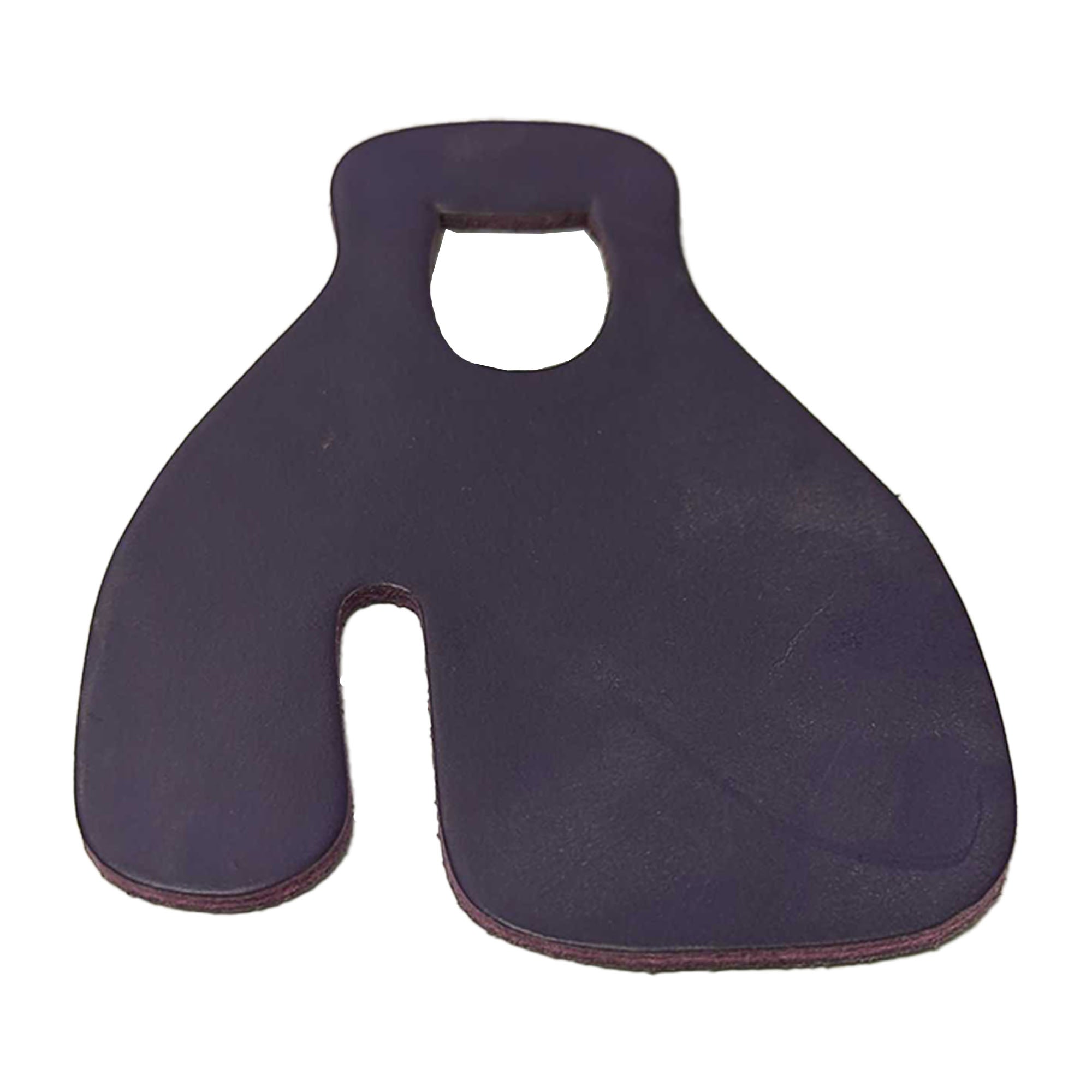 Serious Archery Youth Split Finger Shooting Tab in Purple Leather for Right-Handed Archers