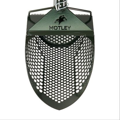 The Motley Beach Scoop is shown in green for beach metal detecting.