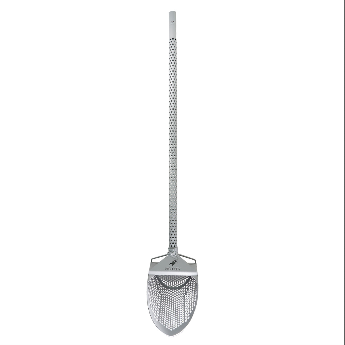 Motley Beach Sand Scoop with 44 in handle in grey