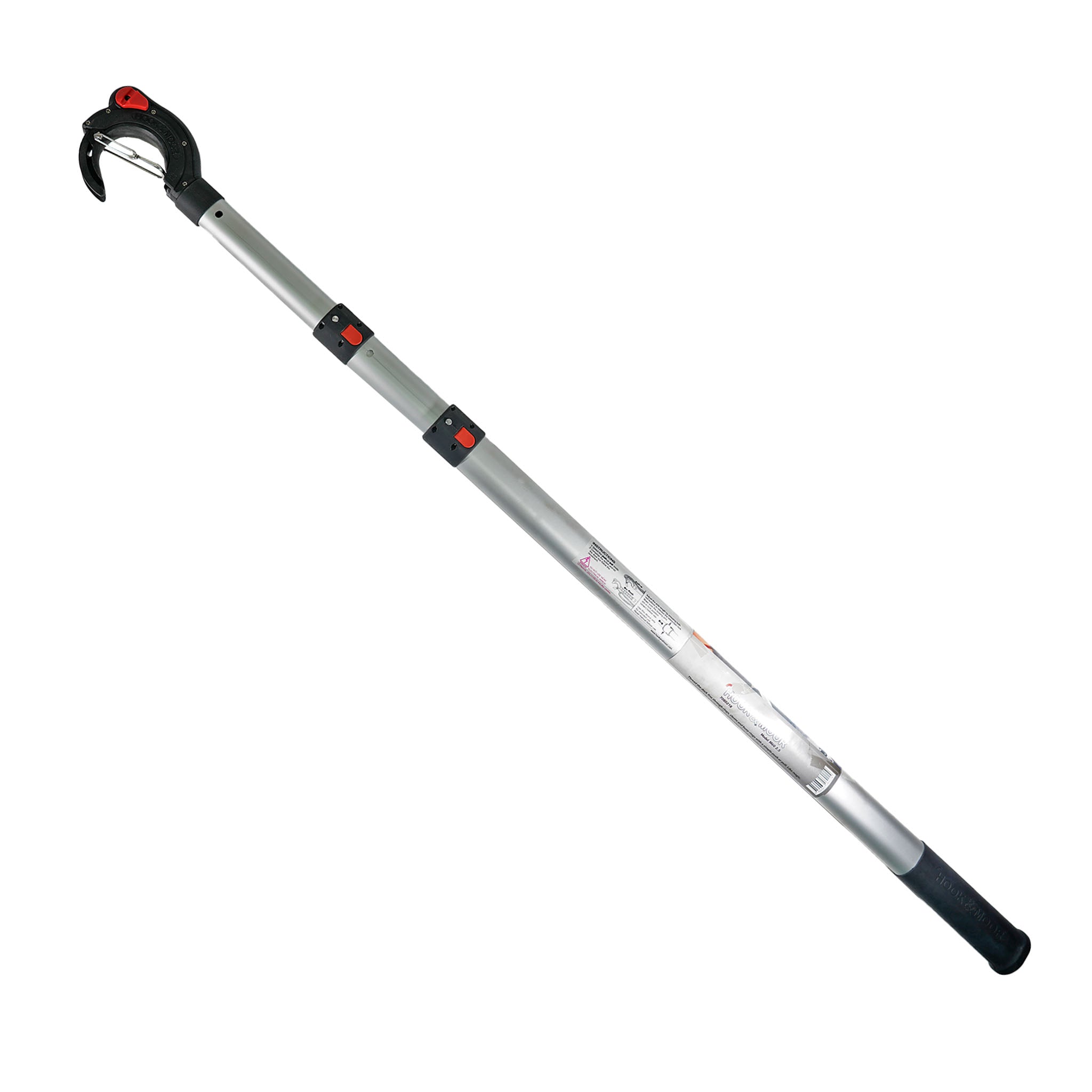 Hook & Moor Telescoping Boat Hook with Moor Hook - Multiple Available Sizes