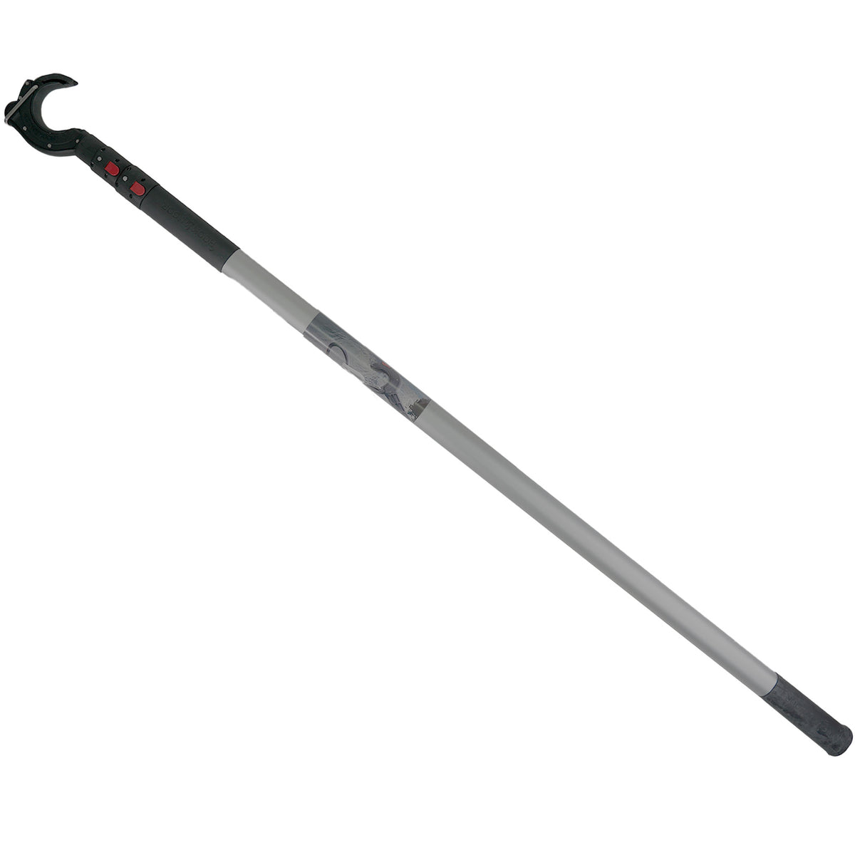 Hook & Moor telescoping boat hook size comparison chart showing multiple available lengths