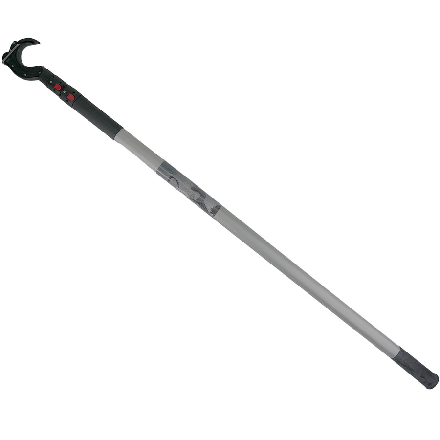 Hook & Moor telescoping boat hook size comparison chart showing multiple available lengths